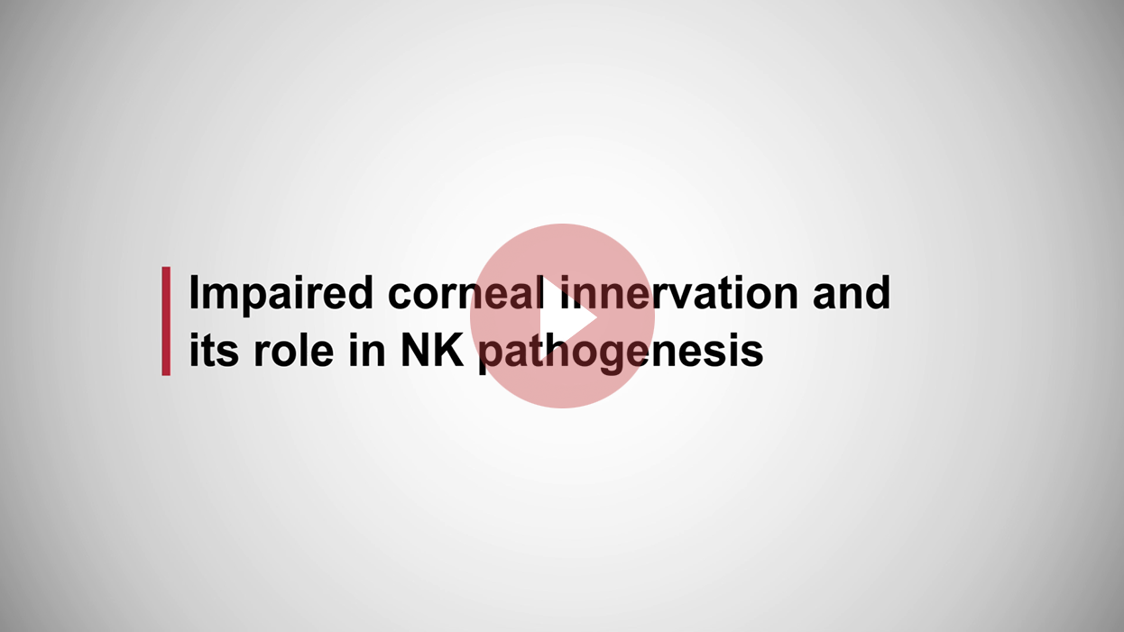 The role of corneal innervation in NK